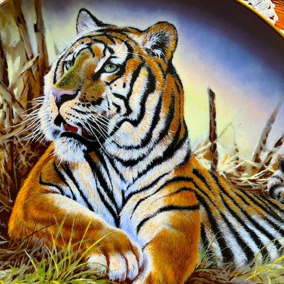 "Tamar" Collector Plate by Douglas Van Dowd - Vintage, EUC - Picture 2 of 9